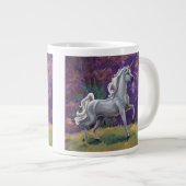 Unicorn Glade Jumbo-Tasse (Vorderseite Rechts)