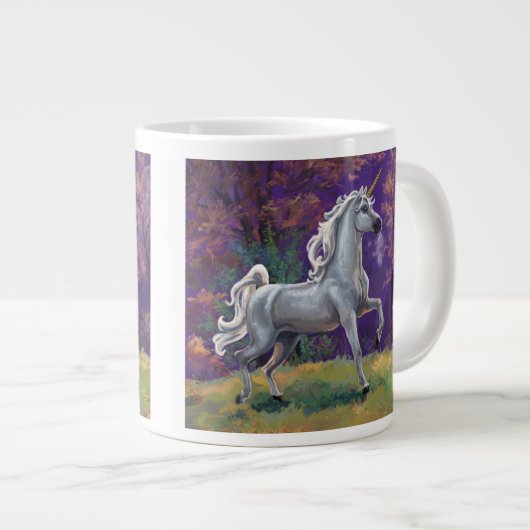Unicorn Glade Jumbo-Tasse (Vorderseite Rechts)