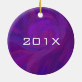 Unicorn Glade Keramik Ornament (Hinten)