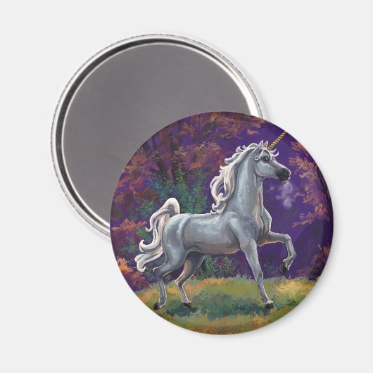 Unicorn Glade Magnet (Vorderseite/Rückseite)