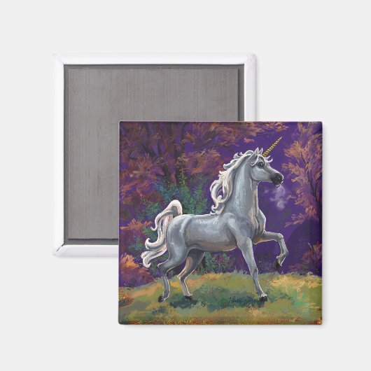 Unicorn Glade Magnet (Vorderseite/Rückseite)