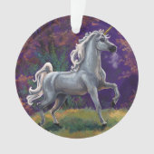Unicorn Glade Ornament (Vorderseite)