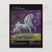 Unicorn Glade Postkarte (Vorderseite)