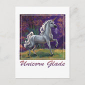 Unicorn Glade Postkarte (Vorderseite)