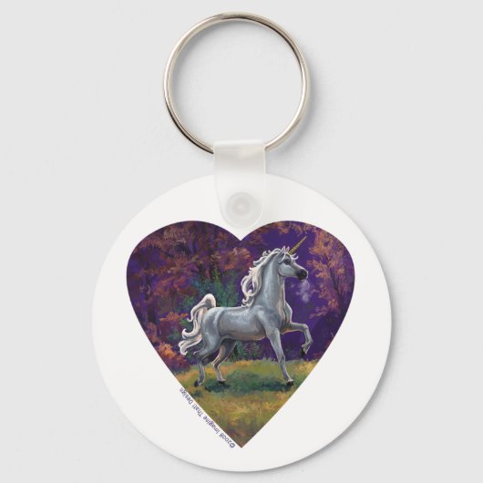 Unicorn Glade Schlüsselanhänger (Vorderseite)