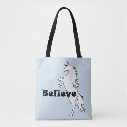 Unicorn glaubt Design - Maßgeschneiderter Multipri Tasche (Vorderseite)