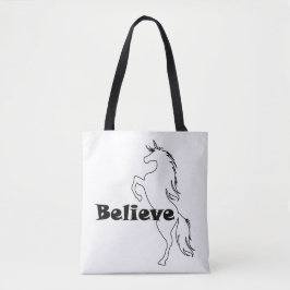 Unicorn glaubt Design - Maßgeschneiderter Multipri Tasche