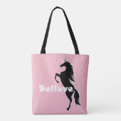 Unicorn glaubt Design - Maßgeschneiderter Multipri Tasche (Rückseite)