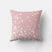 Unicorn Glitzern Personalisiert Kissen (Rückseite)