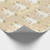 Unicorn Gold Sparkle Niedlich Geschenkpapier (Ecke)