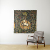 UNICORN GOTHIC FANTASY BLUME, FLORALMOTIKEN WANDTEPPICH (Beispiel)