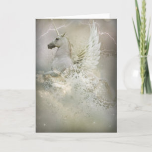 Unicorn Greeting Card Karte