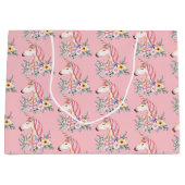 Unicorn Große Geschenktüte (Vorderseite)