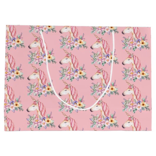 Unicorn Große Geschenktüte (Rückseite)