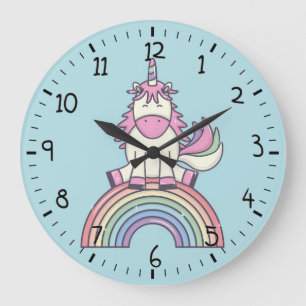 Unicorn große Uhr