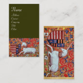 UNICORN, grün Visitenkarte (Vorne/Hinten)