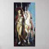 Unicorn – Gustave Moreau Poster (Vorne)