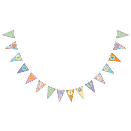 Unicorn Happy Birthday Banner