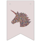 Unicorn Happy Birthday Bunting Flag Banner (Erste Fahne)