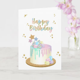 Unicorn Happy Birthday Karte