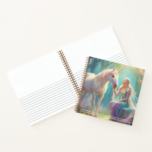 Unicorn Hardcover Notizblock (Innenseite)