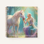 Unicorn Hardcover Notizblock (Vorderseite)