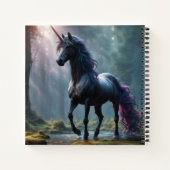Unicorn Hardcover Notizblock (Rückseite)