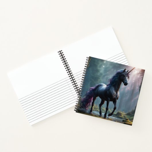 Unicorn Hardcover Notizblock (Innenseite)
