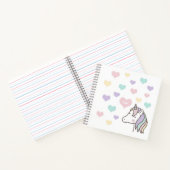 Unicorn Hearts Notizblock (Innenseite)