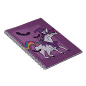 Unicorn Hexe Notizblock (Rechte Seite)