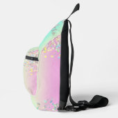 Unicorn Holographic Glitzer Crossbody Bag (Rechts)
