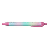 Unicorn Holographic Glitzer Kugelschreiber (Unterseite)