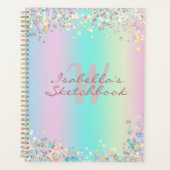 Unicorn Holographic Glitzer Planer (Vorderseite)
