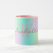 Unicorn Holographic Glitzer Tasse (Zentrum)