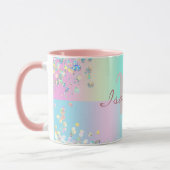 Unicorn Holographic Glitzer Tasse (Links)
