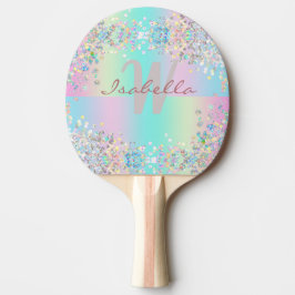 Unicorn Holographic Glitzer Tischtennis Schläger