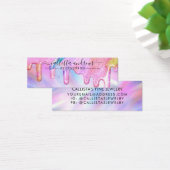 Unicorn Holographic Glitzer Tropfen Earring Displa (Schreibtisch)