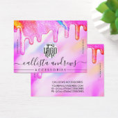 Unicorn Holographic Glitzer Tropfens Logo-Armband (Schreibtisch)