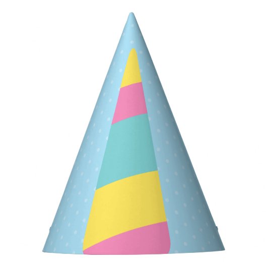 Unicorn Horn Party Hat Partyhütchen (Vorderseite)