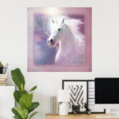 Unicorn Horse SHAFIRE Poster (Heimbüro)