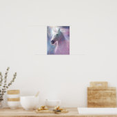 Unicorn Horse SHAFIRE Poster (Küche)