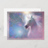 Unicorn Horse SHAFIRE Postkarte (Vorne/Hinten)
