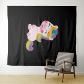 Unicorn Horse Wandteppich (Beispiel (Horizontal))