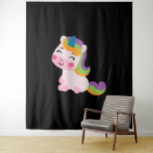 Unicorn Horse Wandteppich (Beispiel)