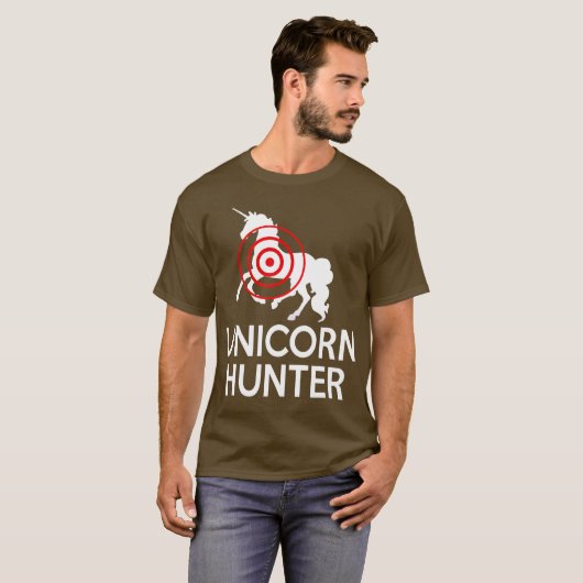 Unicorn Hunter Kostüm T-Shirt (Vorne ganz)