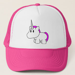 Unicorn-Hut (lila) Truckerkappe