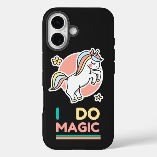 Unicorn - I Do Magic Case-Mate iPhone Hülle (Rückseite)