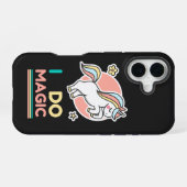 Unicorn - I Do Magic iPhone 16 Hülle (Rückseite (Horizontal))