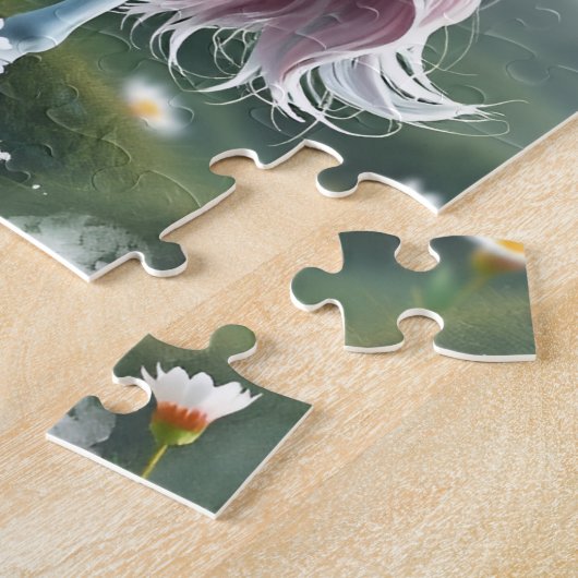 Unicorn In Forest Puzzle (Seite)