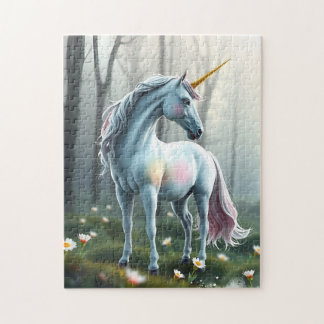 Unicorn In Forest Puzzle